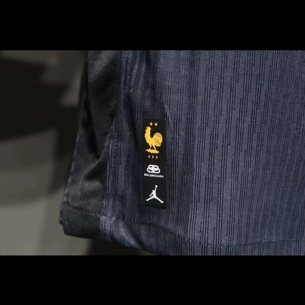 2024  France Black Special Jersey Player Version Euro