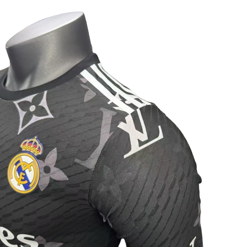 25-26 Real Madrid x LV Black Special Player Version Shirt