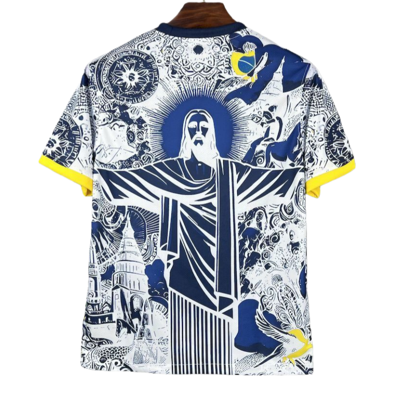 2025 Brazil X Christ Special Edition Football Shirt -Fan edition