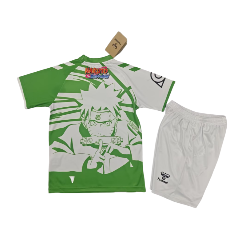 Kids Real Betis Anime Naruto Shirt Football Jersey kits 2025-2026