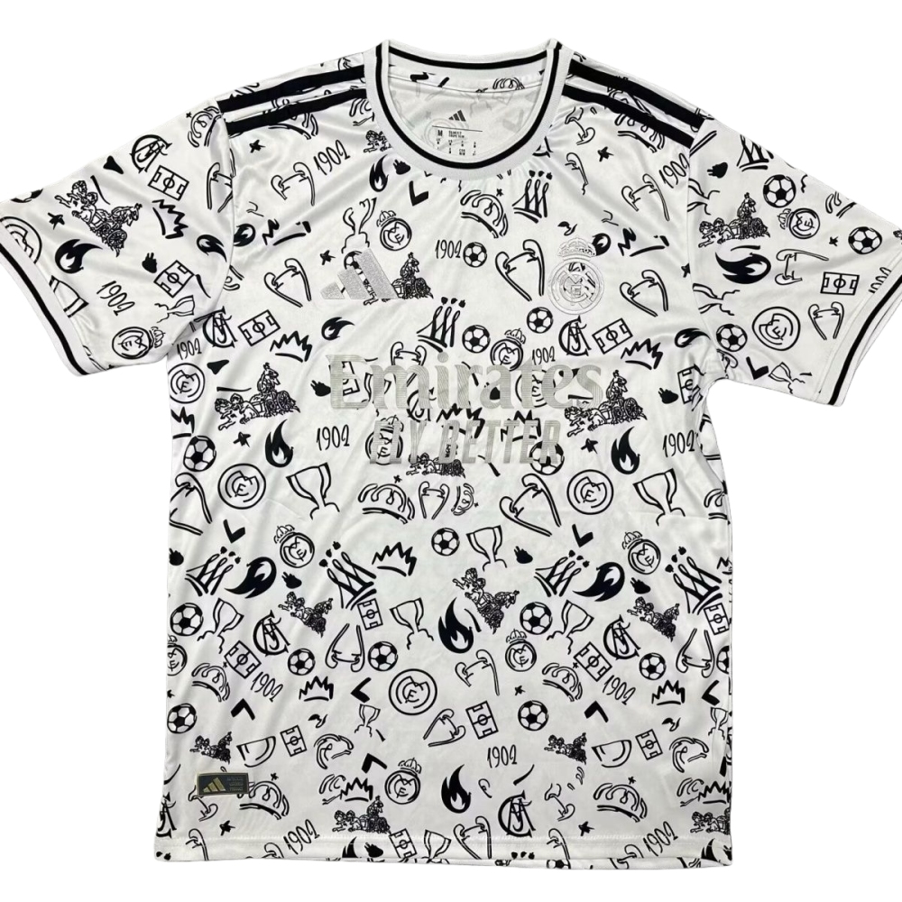 25-26 Real Madrid white Special Football Shirt