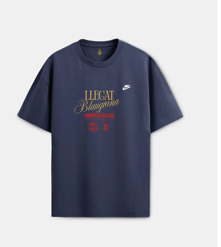 Barcelona 2024-25 King's Cup Champion T Sleeve