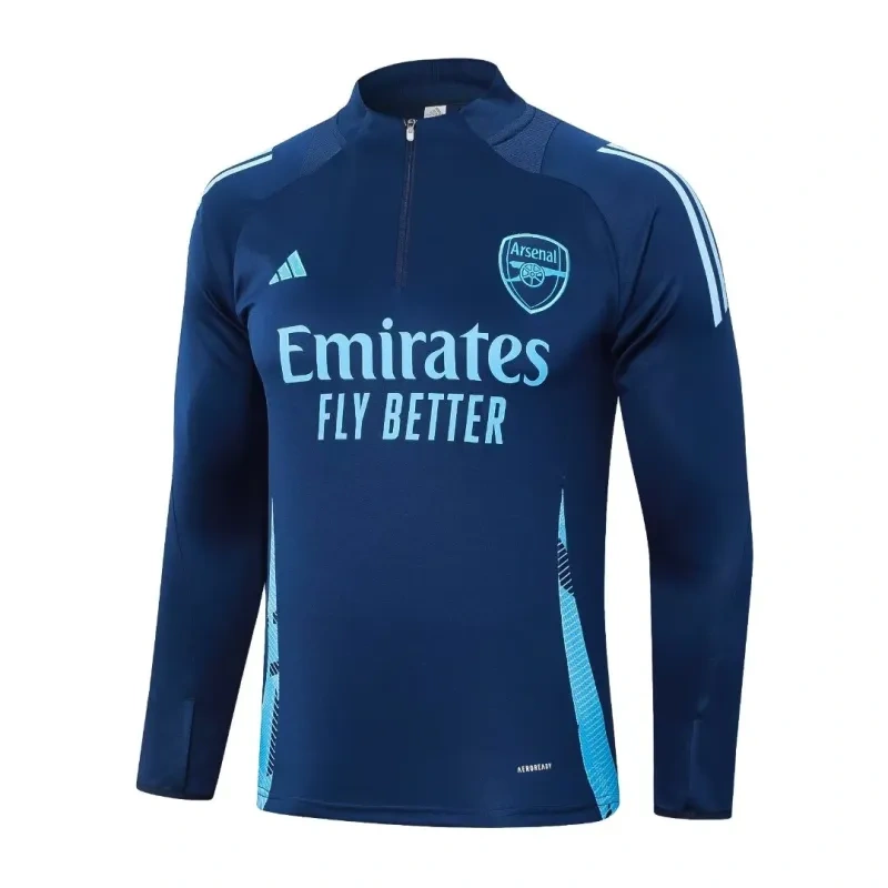 Arsenal Blue Long Sleeve Training 2024-25 Kids Kits
