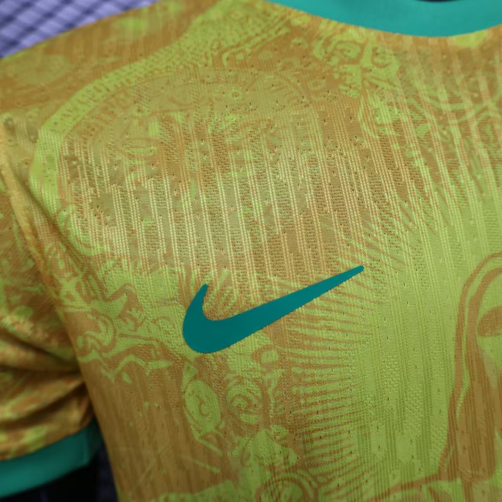 Brazil Christ the Redeemer Jersey Authentic Shirt 24-25