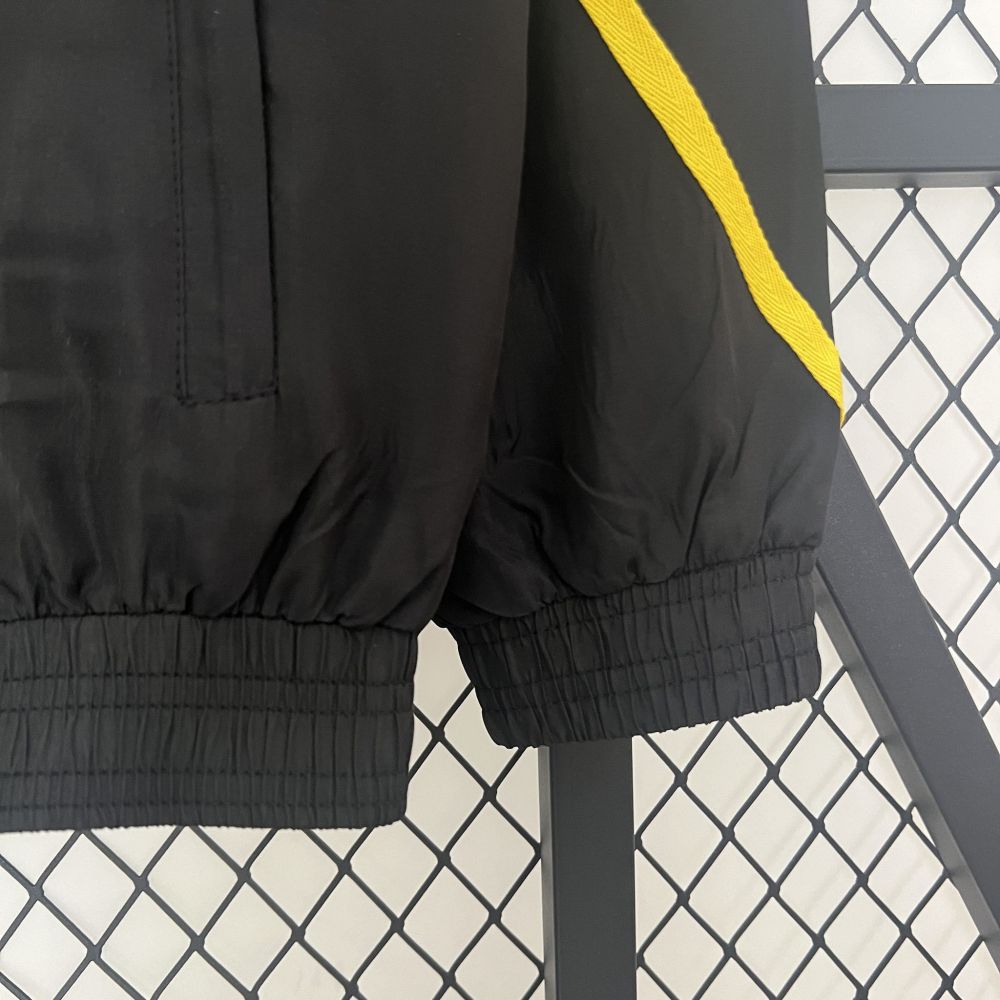 24-25 Dortmund BVB Black Windbreaker
