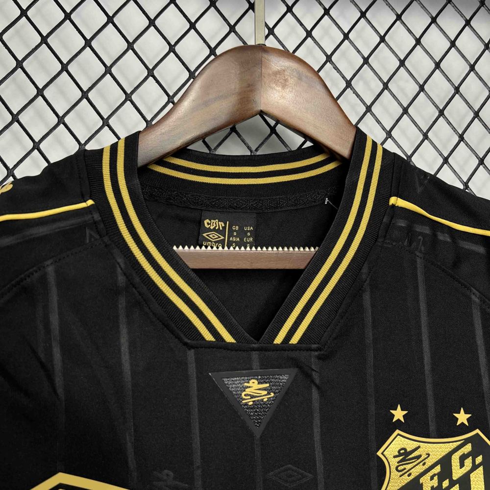 Santos FC commemorative jersey Charlie Bronw Jr Shirt 24-25