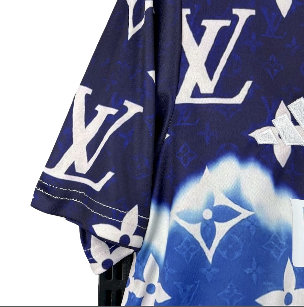 25-26 Real Madrid x LV Navy&Blue Special Edition Jersey