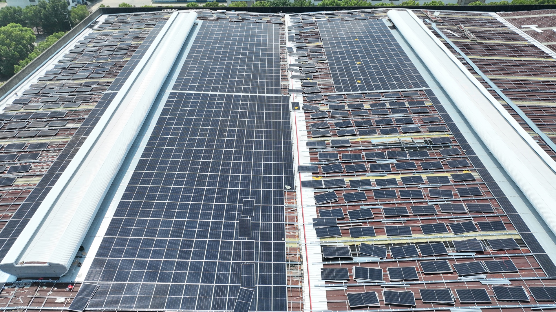 Modern BIPV architecture
