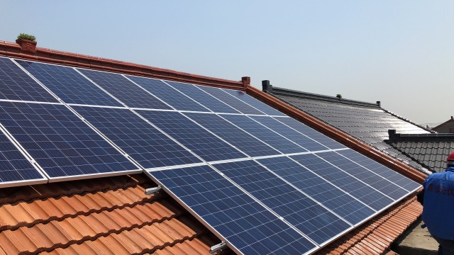 Sloping Roof Photovoltaic System