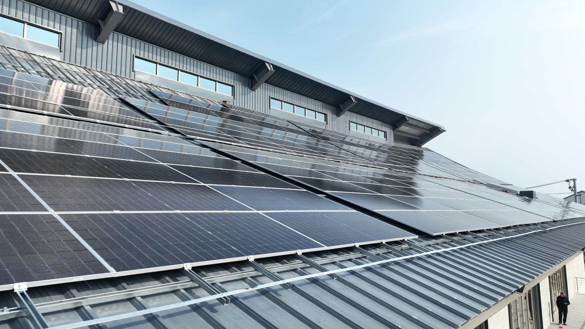 Sloping Roof Photovoltaic System
