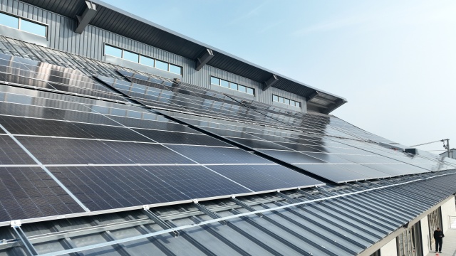 Sloping Roof Photovoltaic System