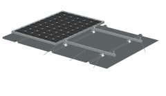 Trapezoidal Color Steel Roof Solar Project