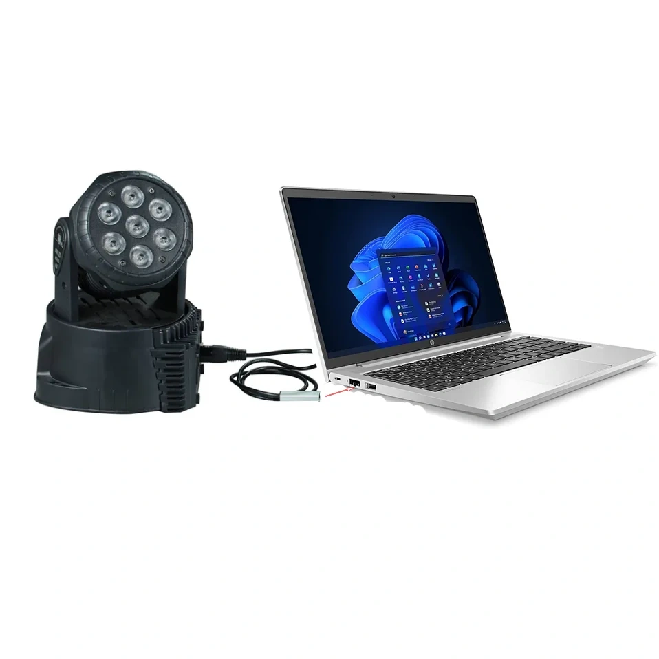 FTDI USB to DMX512 Interface Adapter LED DMX Computer PC Stage Lighting Controller Dimmer