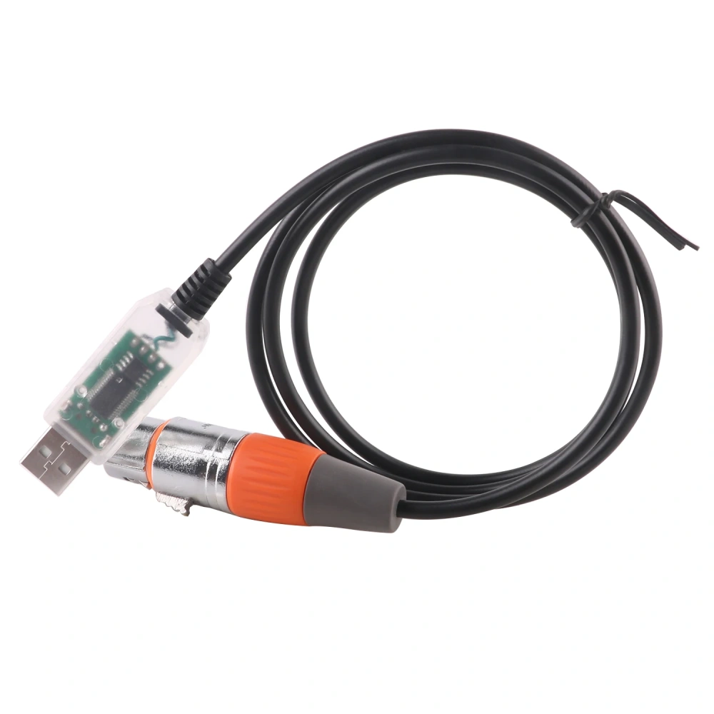 USB to DMX Interface Adapter DMX512 Computer Stage Lighting Controller Dimmer Usb Led Dmx512 Interface With CD