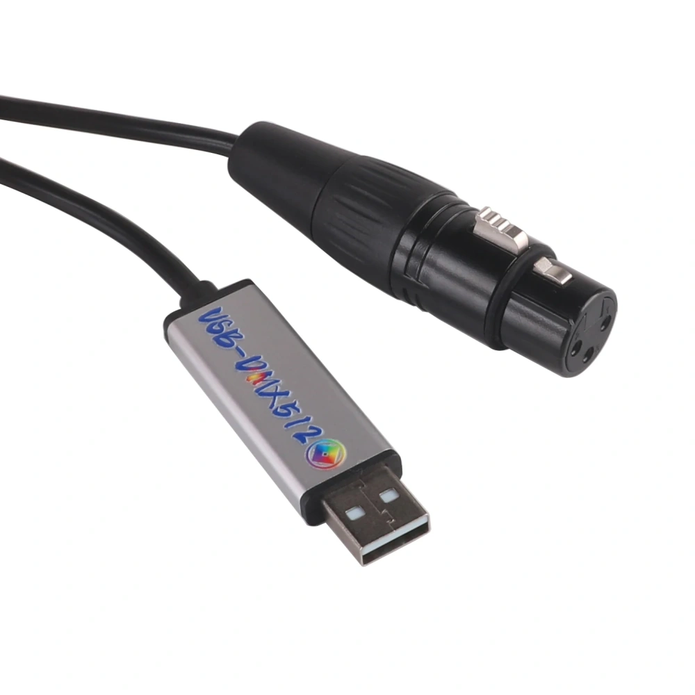 FTDI USB to DMX512 Interface Adapter LED DMX Computer PC Stage Lighting Controller Dimmer