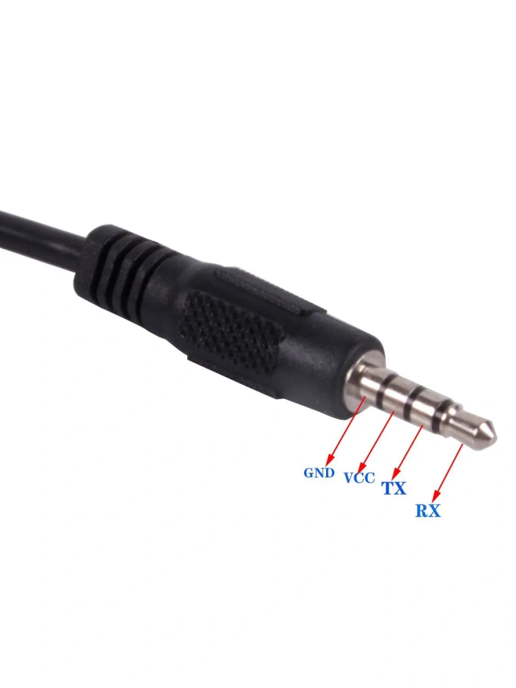 PL2303GT USB to RS232 Serial Adapter Converter Data Transmission Cable Compatible for USB-RS232-3.5MM AJ