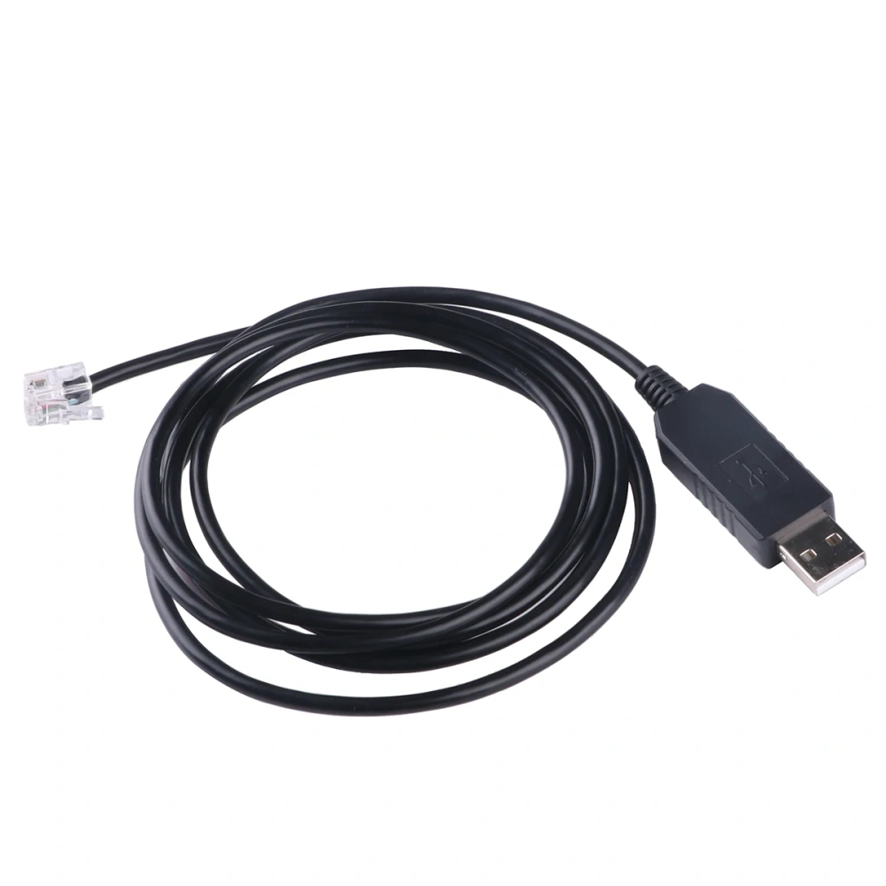 USB to RJ12 6P6C PLC Programming RS232 Serial Cable for DirectLOGIC DL05 DL06 DL105 DL205 D3-350 D4-450 D2-DSCBL
