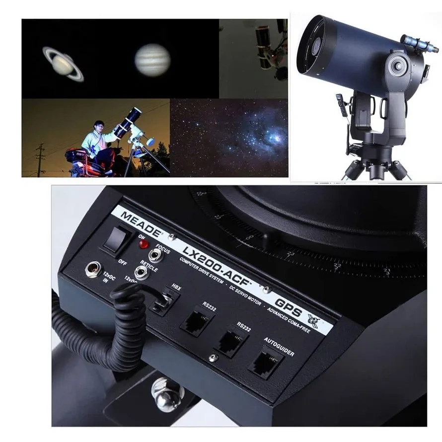 Meade LX200 GPS AUTOSTAR II Telescope FTDI Chip PC RS232 Serial RJ12 6P6C Control Upgrade Console Cable