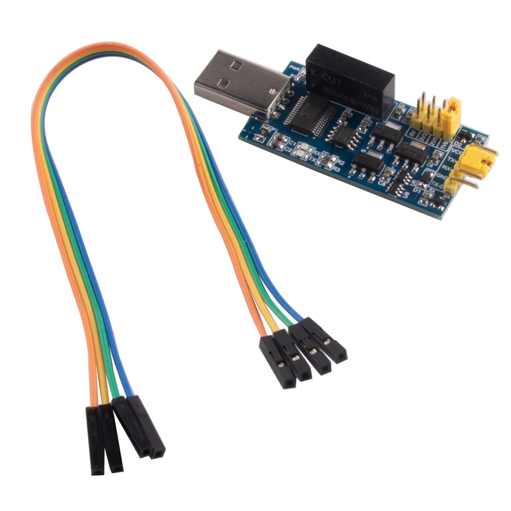 FT232RL Magnetically Isolated USB to TTL UART Level 1.8v 2.5v 3v3 5v Serial Port Converter Module Adapter