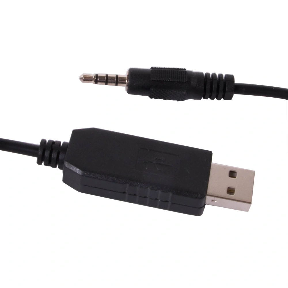 PL2303GT USB to RS232 Serial Adapter Converter Data Transmission Cable Compatible for USB-RS232-3.5MM AJ