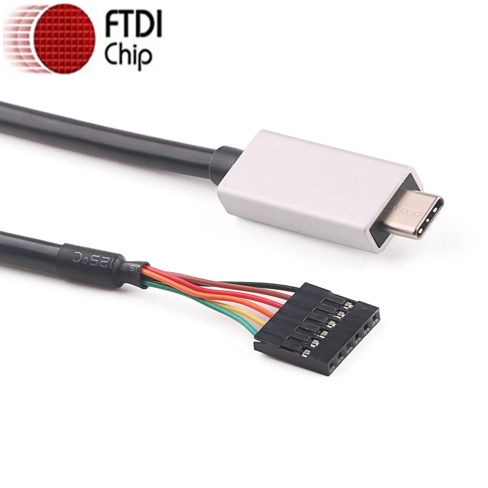 INDUSTRIAL FTDI FT232RL USB UART TTL 5V 3V3 TO 6PIN 0.1" PITCH DUPONT DOWNLOAD CABLE COMPATIBLE TTL-232R-5V TTL-232R-3V3