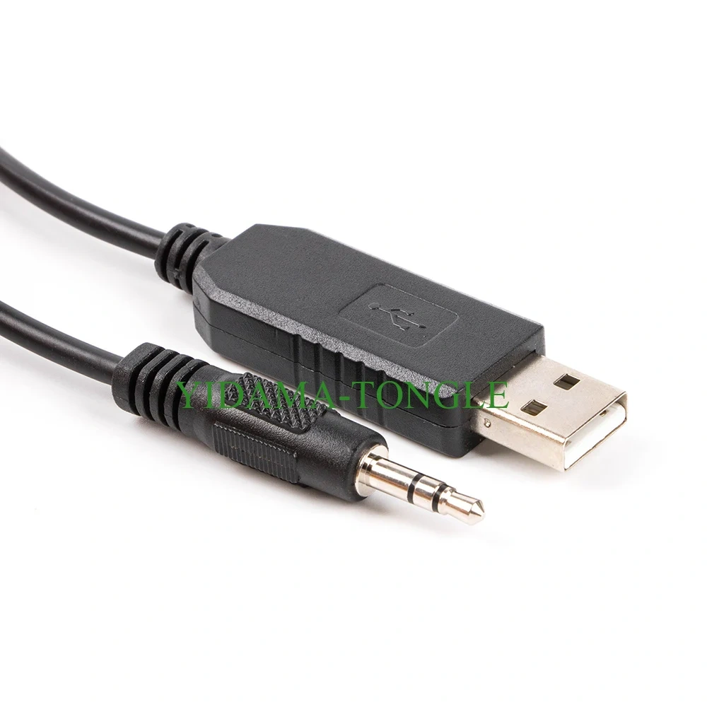USB to TTL Serial Adapter Converter cable, FTDI Chip 3.3V TTL UART 6feet to 3.5mm audio jack plug Stereo Cable, TTL-232R-3V3-AJ