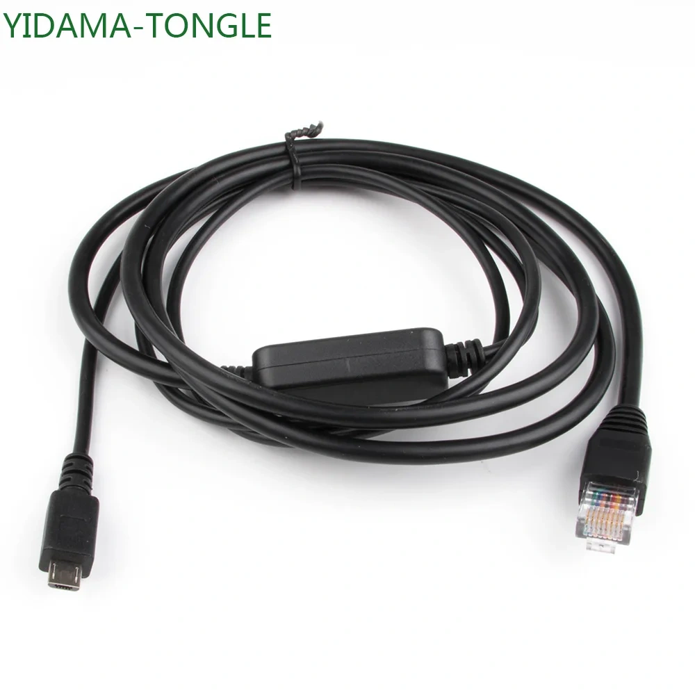 Micro USB RJ45 Console Cable 6FT FTDI RS232 Serial Adapter Converter for Cisco Routers Connect with Android Devices