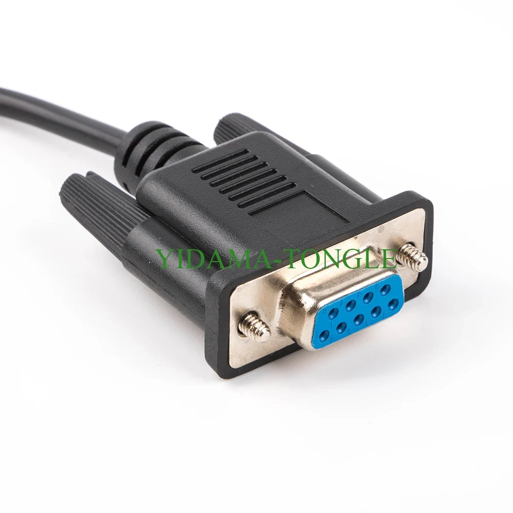 FTDI USB RS232 Serial to DB9 Female Adapter Converter Null Modem or Terminal Device Upgrade Communication Cable