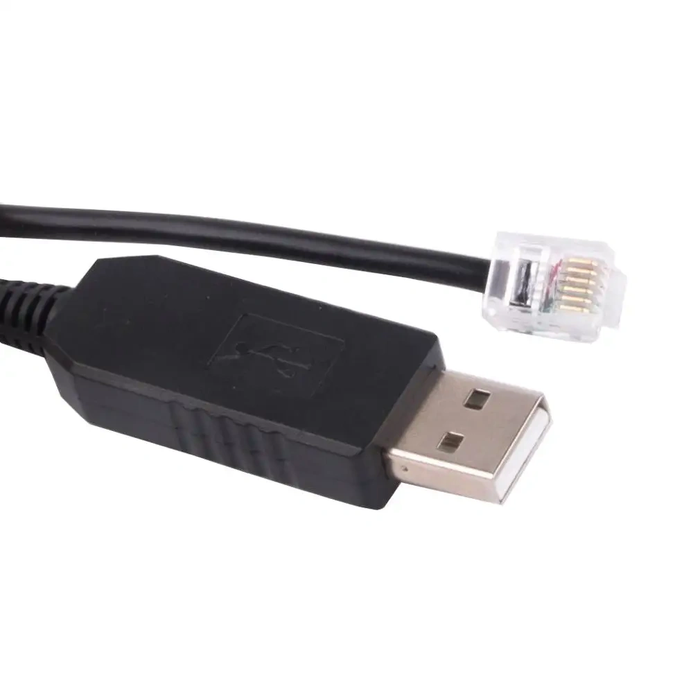 Meade LX200 GPS AUTOSTAR II Telescope Control Cable CP2102 Chip PC RS232 Serial RJ11 RJ12 6P4C Replace Hand Control Cable
