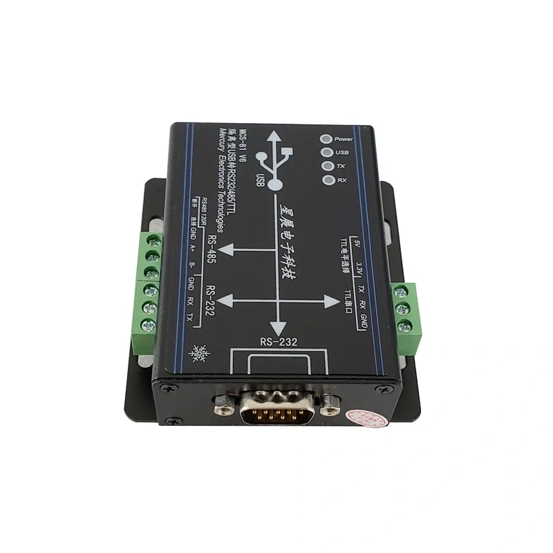 FTDI Chip Isolated USB to TTL/RS232/RS485 3 IN 1 Serial Port Adapter Industrial-grade TTL RS-232 RS-485 Isolation