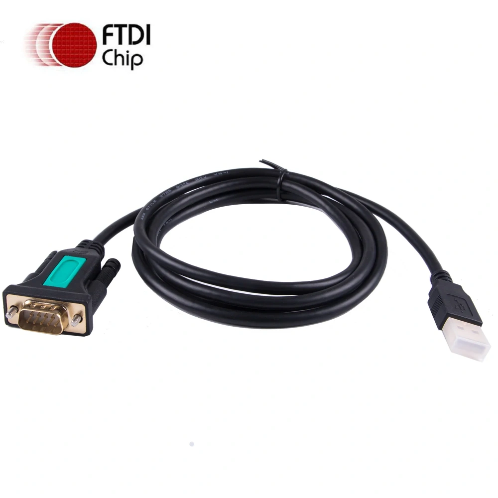 USB to RS232 COM Port Serial PDA 9 DB9 Pin Cable Adapter Prolific pl2303 FTDI for Windows 10 7 8.1 XP Vista Mac OS USB RS232 COM