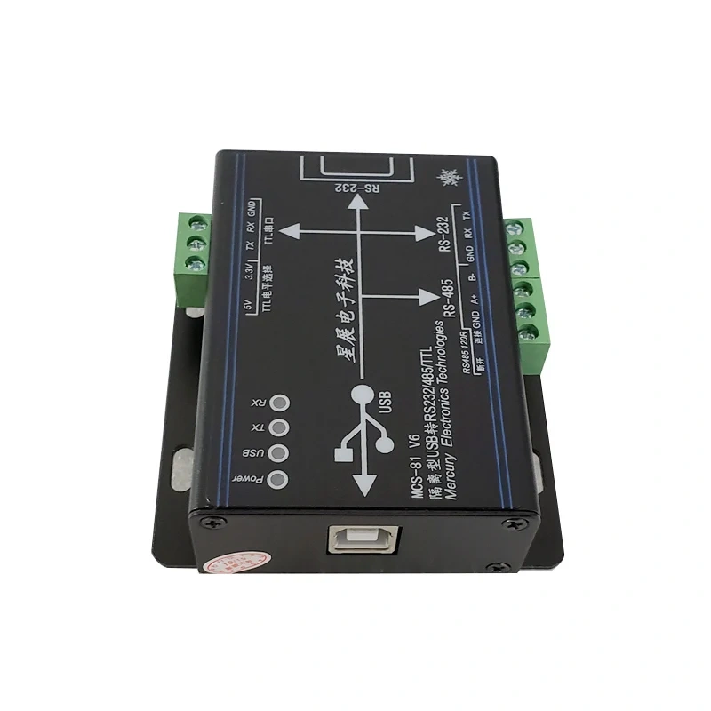 FTDI Chip Isolated USB to TTL/RS232/RS485 3 IN 1 Serial Port Adapter Industrial-grade TTL RS-232 RS-485 Isolation