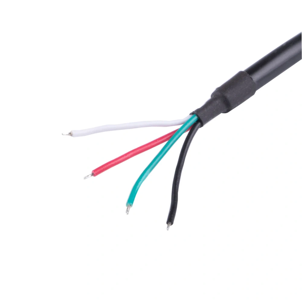 FT232RL USB RS232 Serial 4Pin Wire End Stripped Communication Cable Compatible for USB-RS232-WE