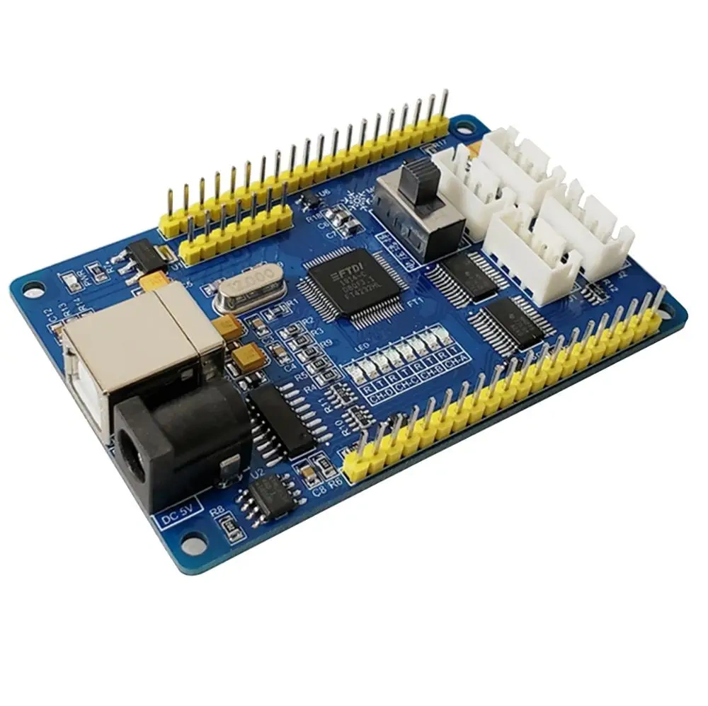 FTDI ft4232h 4 Port USB UART TTL Serial Adapter Converter