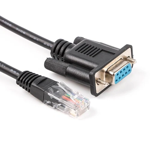 RJ45 Cat5e CAT6 to RS232 DB9 Console Router Cable