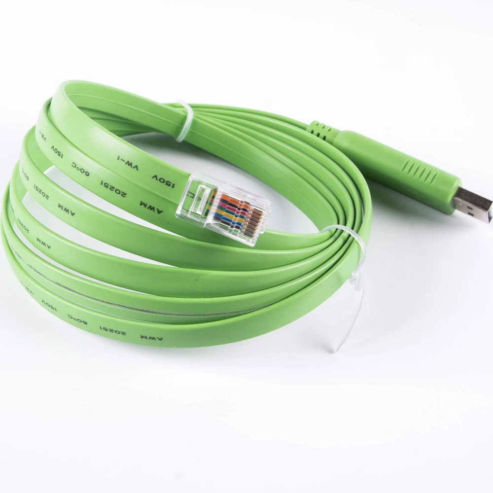 USB Console Cable RJ45 RS232 Serial Cable Compatible for Cisco,Huawei,HP,Arista,Opengear,Aruba,Juniper Route/Switches