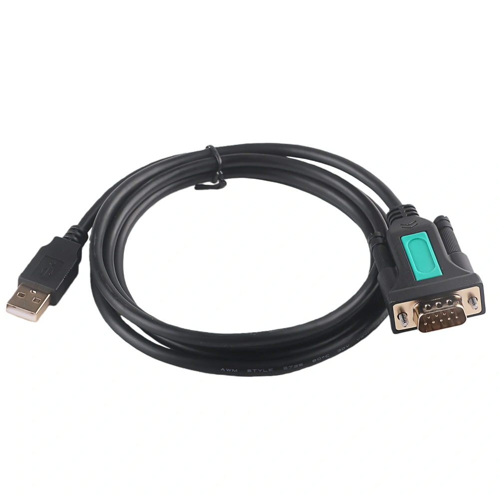 USB to RS232 Serial Cable 9 Pin DB9 Male PDA Standard 9P Adapter for Serial Communication