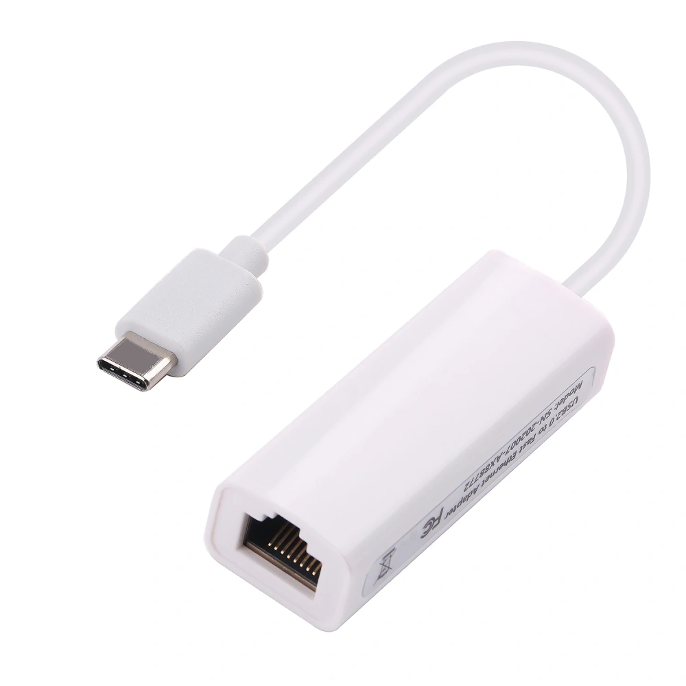 Type C USB to RJ45 Lan Ethernet Adapter 100Mbps Asix AX88772B AX88772 Lan Converter 10M 100M