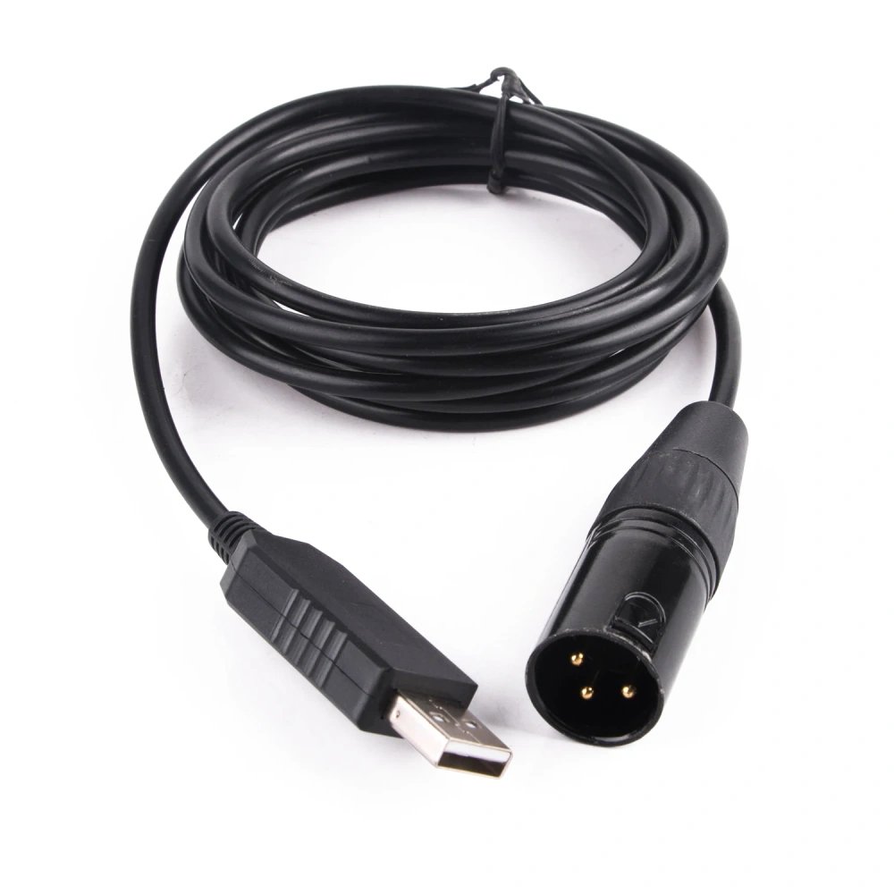 Stage Lighting Equipment Coniy for SGM Freestyler Downloadtroller Cable DMX Control Cable USB RS485 XLR Male DMX512 Cable