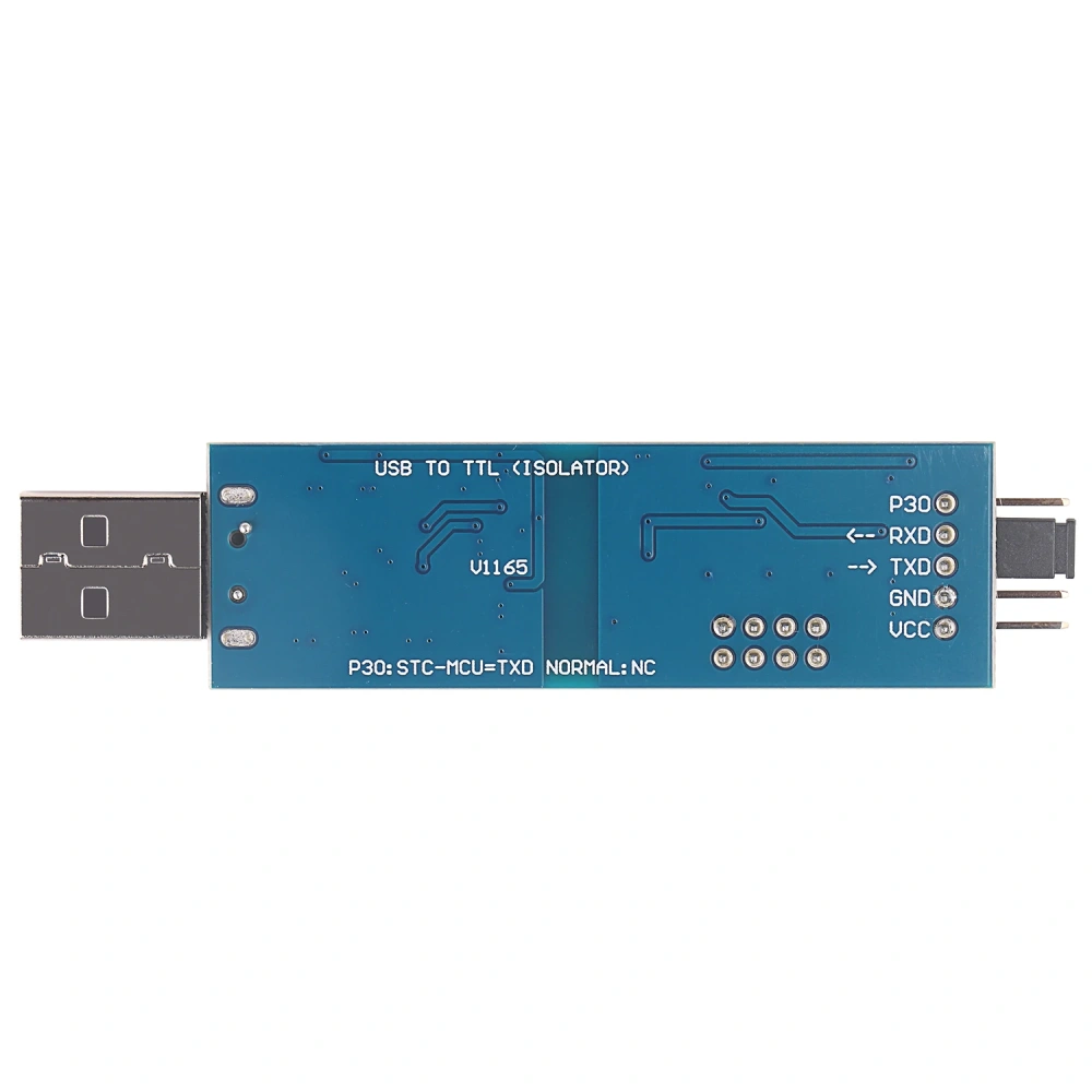 USB Serial Adapter 1.8V 2.5V 3.3V 5V TTL is Board  FTDI 2.54mm Terminal  Isolator  UART Converter  Supported Win 10 Mac OS