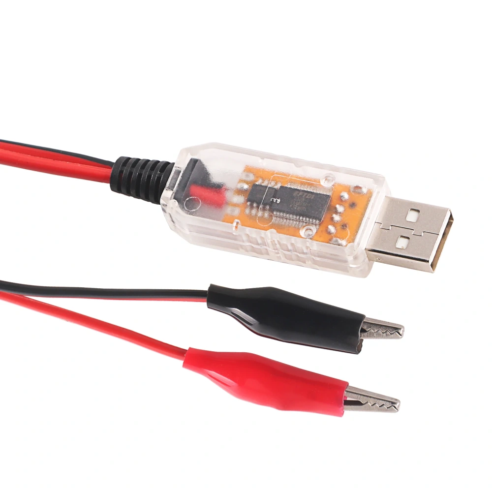 USB to RS485 485 Convert Adapter Serial Cable Clip End 2 Pins