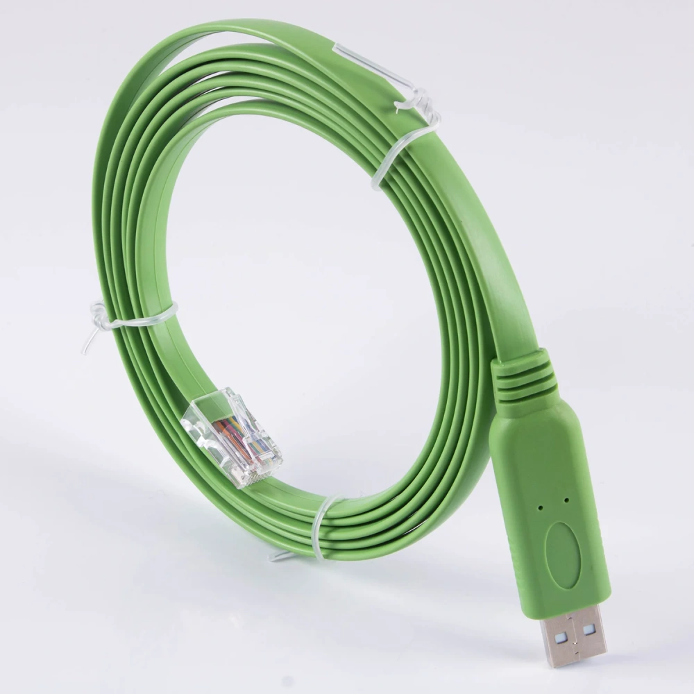 USB Console Cable RJ45 RS232 Serial Cable Compatible for Cisco,Huawei,HP,Arista,Opengear,Aruba,Juniper Route/Switches