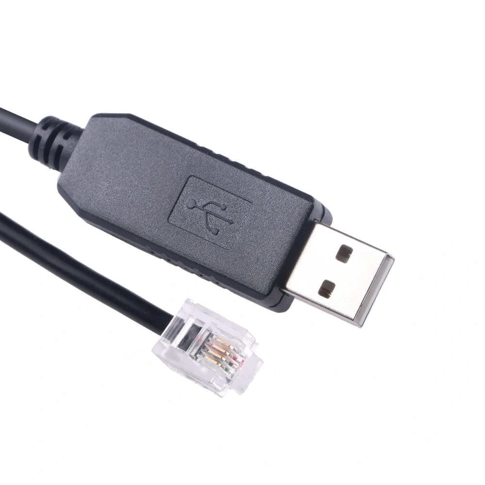USB to 6P4C RS232 to RJ11 RJ12 for Copley Controls Motors Accelnet plus Panel EtherCAT SER-CK serial cable