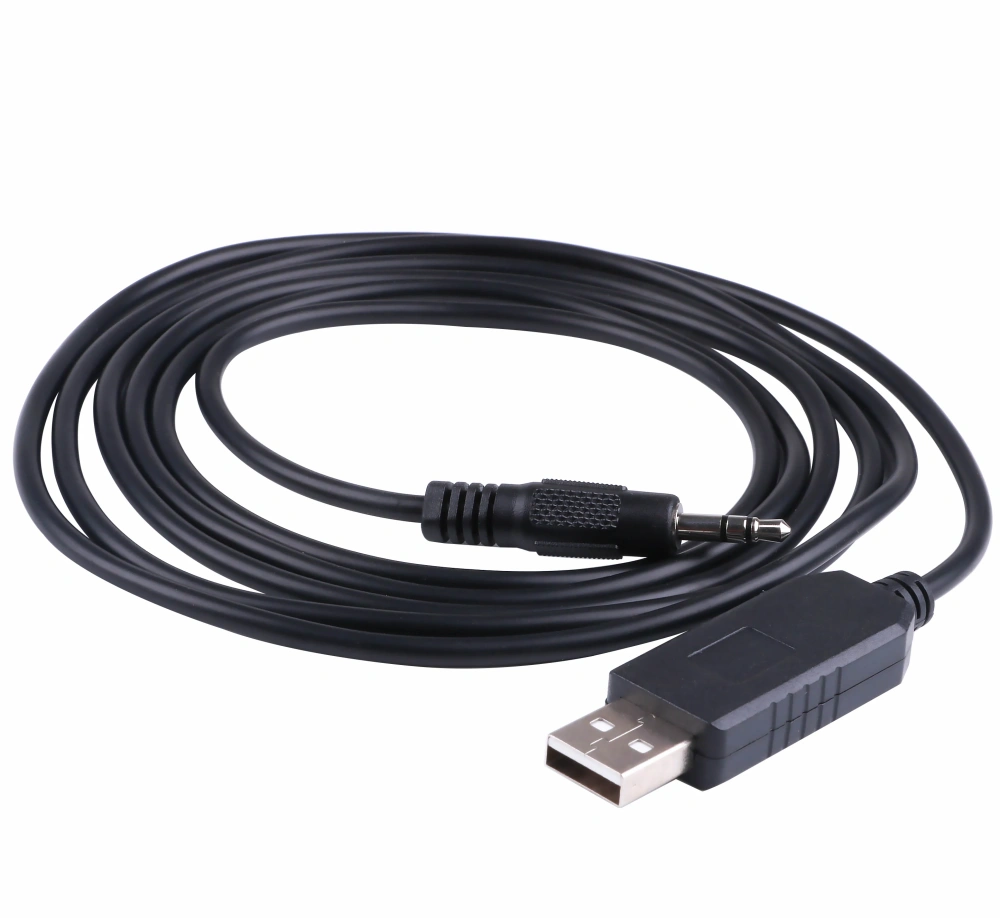 USB RS232 Serial to 3.5mm Stereo Plug Communication Cable for Fluke 700G Digital Pressure Guage