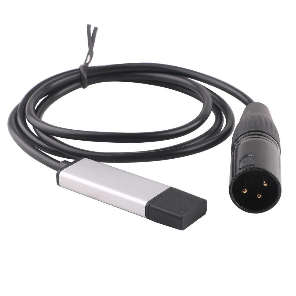 USB to DMX Adapter Software RS485 XLR FTDI Driver Lighting Controller Interface Dongle Converter Cable