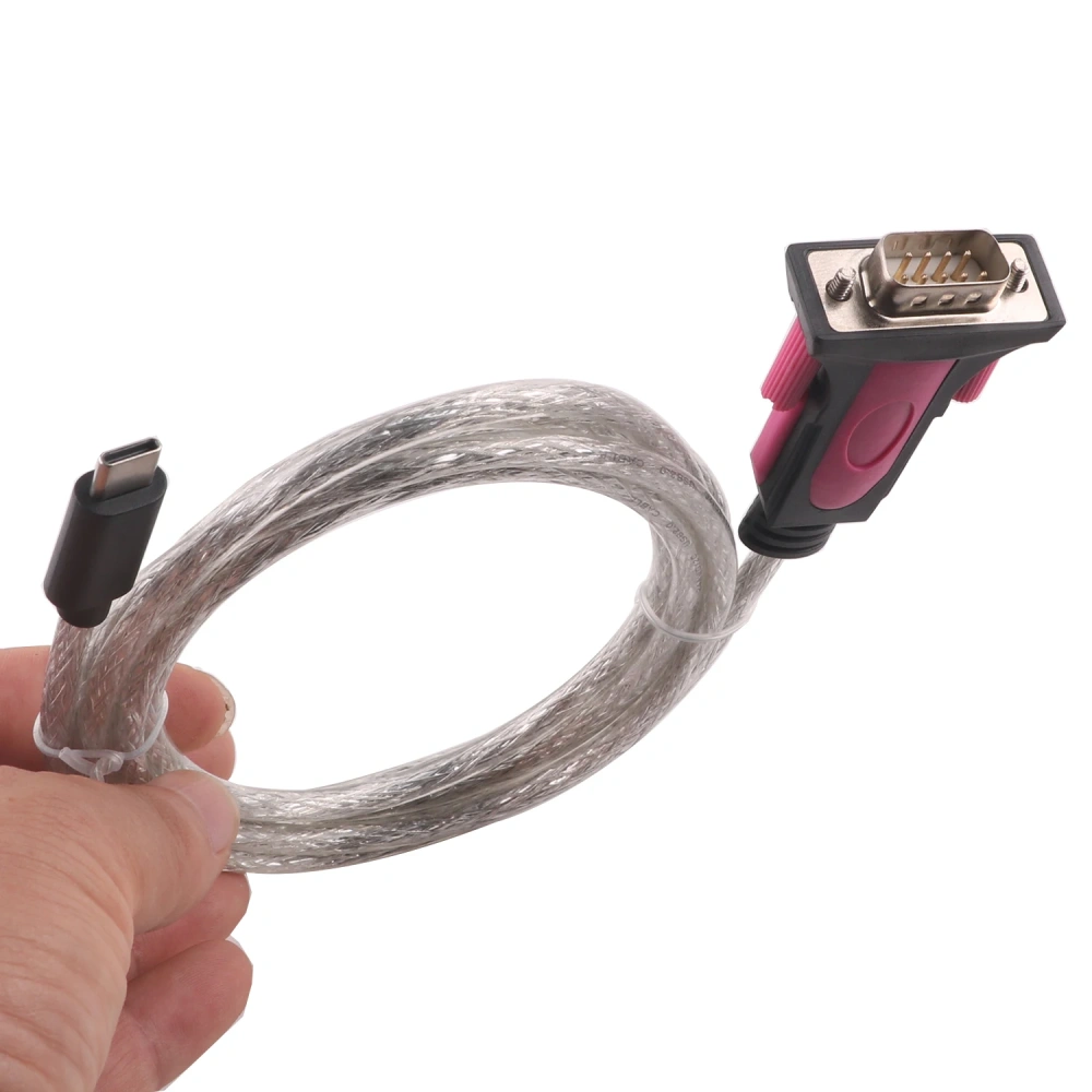 FTDI FT232RL USB C to DB9 COM PORT RS232 Serial Adapter Converter Programming Communication Upgrade Cable
