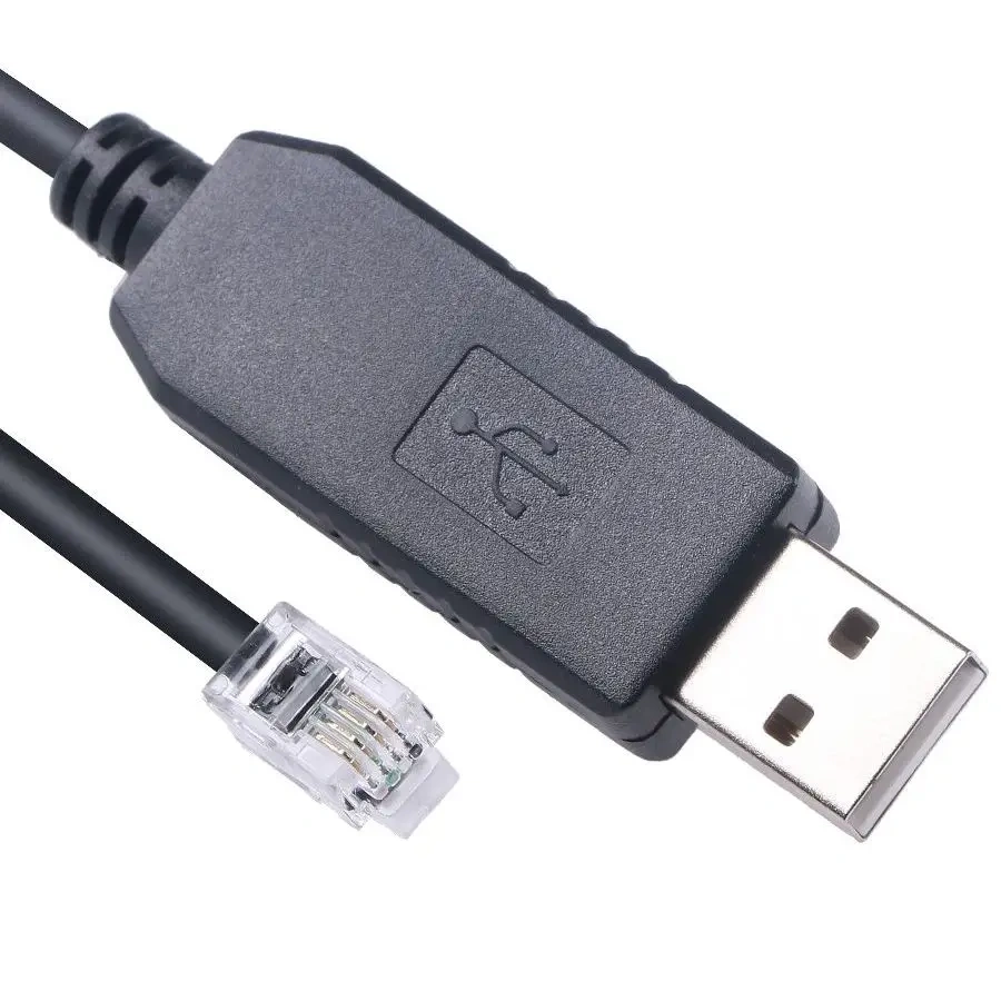 Bresser Exos 2 Goto Mount CP2102 USB TO RJ9 PC RASPBERRY TO EQ Handset Astroberry Server Software Control Cable