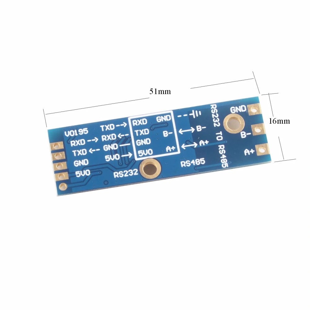 RS232 to RS485 Serial Converter Upgrade Communication Programming Board Adapter