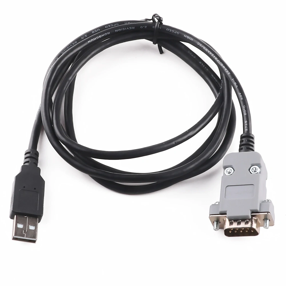 USB to RS232  Serial Cable Converter PDA  DB9 Male 9 Pin Cable Adapter CH340 Chip  for Win 11 10 7 8.1 XP Vista Mac OS Linux