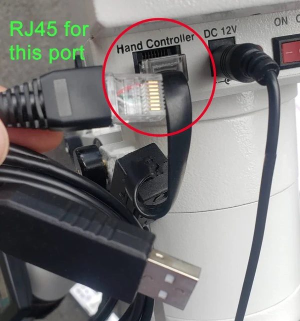 Asiair or PC to Mount RJ45 Cable for Skywatcher Goto Control EQMOD ASCOM Cable for HEQ5pro AZEQ5 AZEQ6 EQ6-R